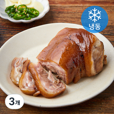 제주 흑돼지 통순살 족발 (냉동), 300g, 3개