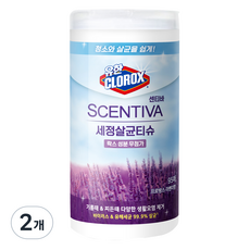 Yuhanrox Scentiva清潔濕紙巾 普羅旺斯薰衣草香 95張, 2個
