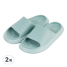 ABLE FACTORY 陣容拖鞋, 薄荷綠, 2組
