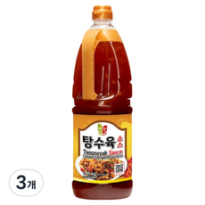 첫맛 탕수육 소스, 1.85kg, 3개