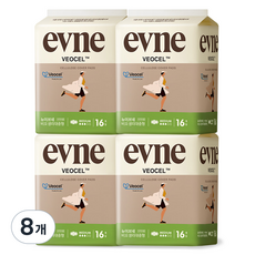 evne Veocel衛生棉, 中型(25cm), 16片, 8包