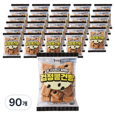 꿀이구마 참 구수하고 담백한 검정콩 건빵, 30g, 90개