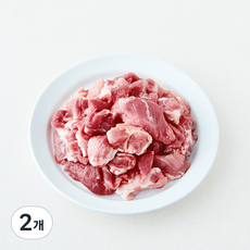 무항생제 인증 한돈 삼겹 찌개용 (냉장), 2개, 300g