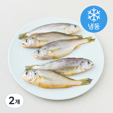 중매인신훈식 맑은소금 제주 참조기 (냉동), 2개, 400g(5미)