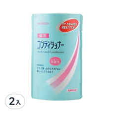 熊野油脂 pharmaact 弱酸性護髮素 400ml - 呵護頭皮、滋潤髮絲, 2個