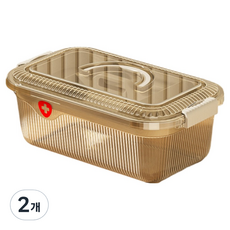 Dailycoo 簡約家用急救箱 雙色灰 30 x 18 x 11 cm, 2個