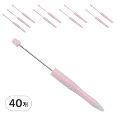 탑피아 DIY 꾸미기 볼펜 1.0mm, TYPE84, 40개