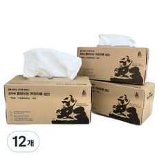 BoorimPaper 大鼻子抽取式廚房紙巾, 12個, 120入