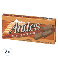 Andes 安迪士 太妃糖脆片巧克力, 2個, 132g