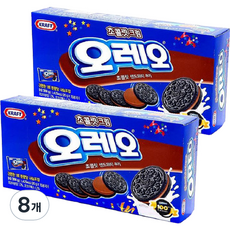 OREO 奧利奧 工藝巧克力奶油夾心餅乾, 300g, 8個