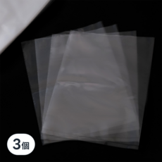 PE塑膠袋 2.2kg 26 x 20cm - 透明耐用 多用途收納好幫手, 8" x 10", 3包, 1個