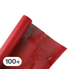 Maket Gamseong 蜂巢牛皮緩衝材 紅色, 100個