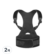 남녀공용 허리 어깨 밴드, 2개