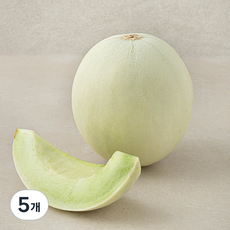 허니듀 메론, 1.3kg, 5개