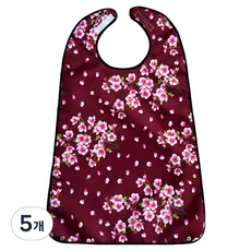 Goodsome 易於清洗成人防水圍兜 50 x 75 cm, 5個, 款式12