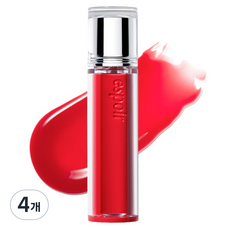 espoir 艾絲珀 Couture光澤唇釉, 01 Apple Sorbet, 4支