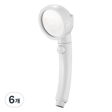 World Clean Perfect一鍵式開關蓮蓬頭, 6個, 單色