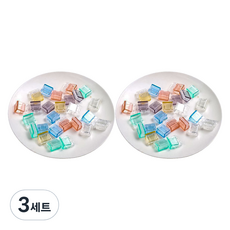 코히모 페이퍼 미니 클립 100종 세트 랜덤발송 4W324, 100개입, 3세트
