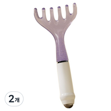 Thumbsmine 手持頭皮按摩器, 紫色, 2個