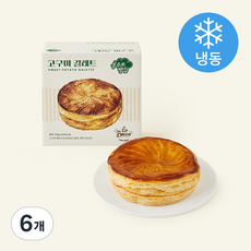 라보카 봉주르빵집 고구마 갈레트데루아 (냉동), 100g, 6개