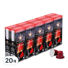 트레베네치아 네스프레소 호환 캡슐커피 산마르코, 5.5g, 10개입, 20개