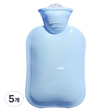 다온 뜨끈한 온수찜질팩 하늘색 500ml, 5개