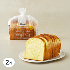 프로젝트H 프로틴 에그식빵, 400g, 2개