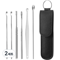 便攜式耳塞套組黑色, 2組