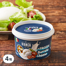 비앙카 부라타 치즈, 125g, 1개입, 4개