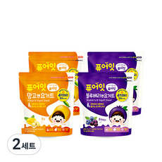 퓨어잇 내이브로 망고엔요거트 2p + 블루베리엔요거트 2p, 망고요거트, 블루베리요거트, 2세트