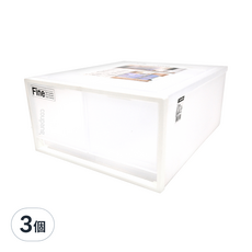 KEYWAY 聯府 雙抽屜整理箱 30L, CK-92, 3個