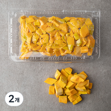 뉴질랜드 간편단호박(깍뚝썰기) 800g, 1개, 2개