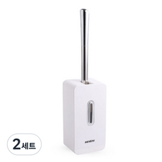 모나코올리브 올리브바쓰 변기솔, 화이트, 2개