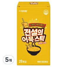 아이엠소스 전설의어묵스틱, 5개, 90g