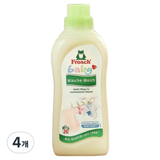 Frosch 德國小綠蛙 德國嬰兒衣物柔軟精, 750ml, 4個
