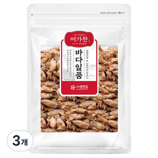 어가찬 국내산 꼴뚜기, 3개, 300g