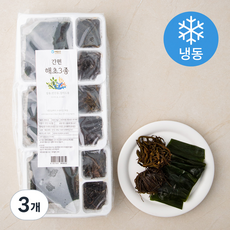 해맑은번영 간편 해초 3종 (냉동), 270g, 3개
