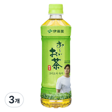 이토엔 오이오차 녹차, 525ml, 3개