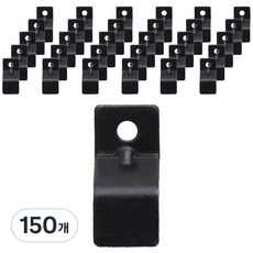 Choice五金 Z形 DIY 固定鐵件 黑色, 150個