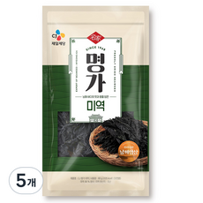 CJ명가 씨제이 미역, 5개, 80g