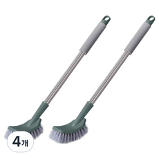 Maket Gamseong 浴室堅固刷 不鏽鋼款, 綠色, 4個