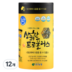 뉴팜 상쾌한 프로폴리스 항산화영양제, 120g, 12개