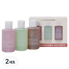 정직한실험실 보타닉 샴푸 3종 세트, 135ml, 2세트