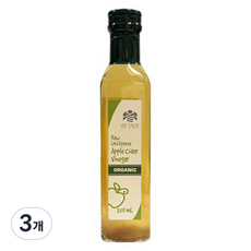 蘋果醋, 3個, 250ml