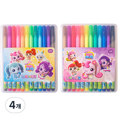 kumhong 奇妙萌可 神秘 第3季 12色簽字筆, 隨機出貨, 4個