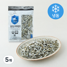 청정곳간 품질 인증 통영 안심 이력제 멸치 볶음조림용 (냉동), 5개, 300g