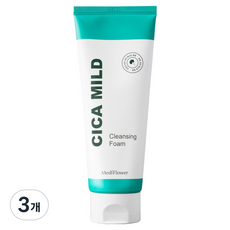 MediFlower 積雪草溫和潔面乳, 3個, 150ml