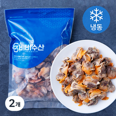 비비수산 국내산 피꼬막살 (냉동), 800g, 2개