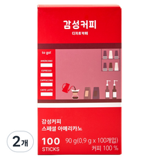 감성커피 스페셜 아메리카노 스틱, 2개, 100개입, 900mg