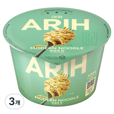 팔도 아리 모던누들 봉골레 컵 115g, 3개